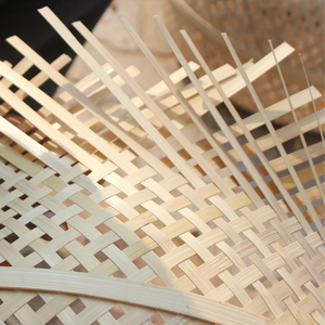 Vente en gros meilleur prix abat-jour en bambou naturel abat-jour tissé à la main en bambou naturel plafonnier pour salle à manger salon décor - Product Image 6