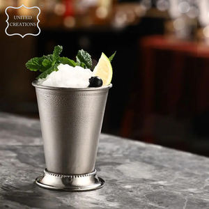 Gobelet en acier inoxydable de qualité supérieure ustensiles de cuisine en métal tasse de service pour eau bière et julep retour à l'école amical bas prix - Product Image 5