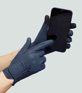 Gants d'équitation en cuir professionnels d'hiver ultra respirants gants d'équitation en gros logo personnalisé confort qualité - Product Image 2