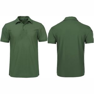 T-shirts de polo de sport vierges en polyester 100% à séchage rapide personnalisés pour hommes de haute qualité - Product Image 1