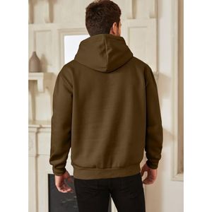 Sudadera con Capucha para Hombre, Cómoda, Funcional, al por Mayor, con Logotipo Personalizado, 100% Algodón, Transpirable - Product Image 3