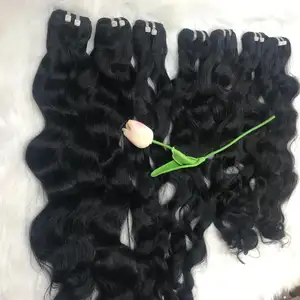 Human Hair Extensions Cuticle Aligned Vietnamese Exclusive Virgin Hair Deep Wave Bundles Vendor Remy 100% Human Hair