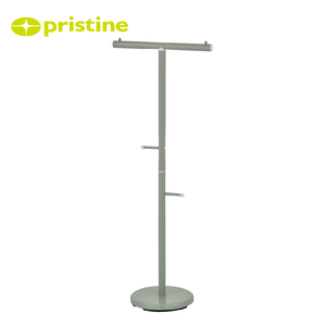 Perchero de Almacenamiento para Sala de Estar MIT Housewares, de Dos Niveles, Tipo Independiente, Tubo de Acero, Moderno y Duradero, Mueble de Almacenamiento para el Hogar - Product Image 3