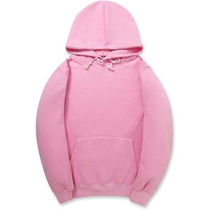 <b>Mens</b> Comfortable Hoodie Top Button Collar Sweatshirt Fashion Basic Apparel Solid Color Fleece <b>Pullover</b> <b>Men</b> Cotton Blend Hoodie - Product Image 3