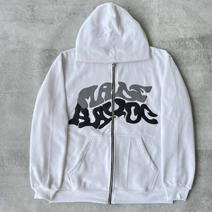 Sweats à capuche pour femmes en tricot brodé 100% coton de qualité supérieure Mode Meilleure couleur personnalisée Respirant à l'avant Séchage rapide Décontracté Bas prix - Product Image 6