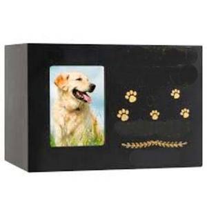 Urnas de cremación de madera hechas a mano de estilo americano de alta calidad para cenizas de gatos y perros, urnas funerarias al por mayor para mascotas - Product Image 3