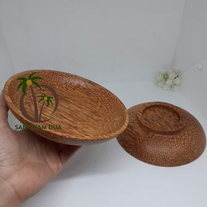 Vente en gros COCO-Eco Vietnam Assiette à dîner en bois de noix de coco Ustensiles de cuisine écologiques pour les fêtes quantité minimale de commande 100pcs - Product Image 6