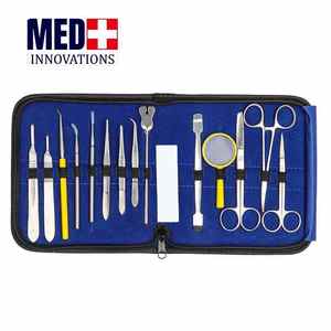 Kit de dissection en biologie et en entomologie certifié CE, en acier inoxydable durable, kit de pratique pour étudiants par Med Innovation - Product Image 5
