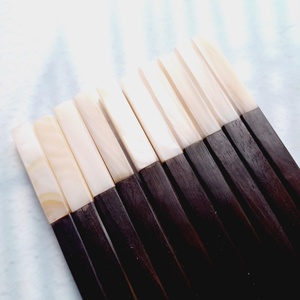 Ebony ตะเกียบไม้ชุดตะเกียบใช้ซ้ำได้,เขาเลี่ยมจากเวียดนามเป็นมิตรกับธรรมชาติ - Product Image 5