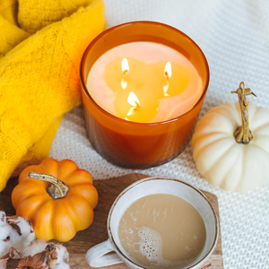 Прозрачные прозрачные стеклянные банки для свечей C & H, роскошные сосуды из цинкового сплава, тонкая плоская Золотая крышка и жесткая подарочная коробка - Product Image 6