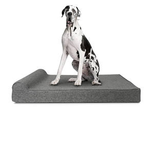 Cama para perro, reposacabezas ortopédico, espuma viscoelástica, alivio del dolor para la artritis, soporte, calmante, cubierta lavable impermeable - Product Image 3