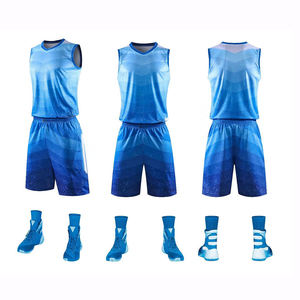 ออกแบบเสื้อบาสเก็ตบอลสุดเท่ สีทองดำ ผ้าโพลีเอสเตอร์ผสมอีลาสเทน ชุดยูนิฟอร์มราคาถูก ผลิตด้วยเทคนิคซับลิเมชั่น สำหรับทีมกีฬา รับผลิตแบบ OEM จากโรงงาน - Product Image 4