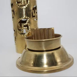 Dharmsaar Golden Brass <b>Incense</b> <b>Stick</b> Stand <b>Holder</b> Elegant Agarbatti <b>Holder</b> - Product Image 3