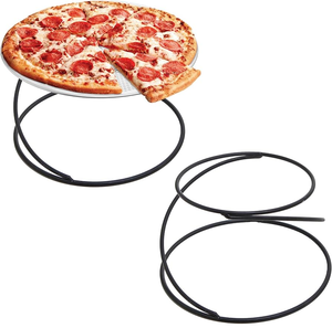 ถาดอบพิซซ่าถาดพิซซ่าโลหะแบบไม่ติดกระทะทรงกลมสำหรับใช้ในบ้านเครื่องครัวร้านอาหาร - Product Image 6