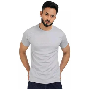 Camisetas de Cuello Redondo para Hombre, 100% Algodón, Ligeras, Transpirables, con Bolsillos Delanteros, Corte Regular, Venta al Por Mayor 2026 - Product Image 4
