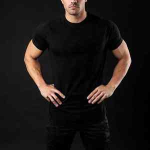 Camiseta Deportiva de Compresión para Hombre, de Lona, al por Mayor, ODM, Ajustada, para Gimnasio, Entrenamiento, Sin Mangas, Corte Regular, Secado Rápido, Transpirable - Product Image 3