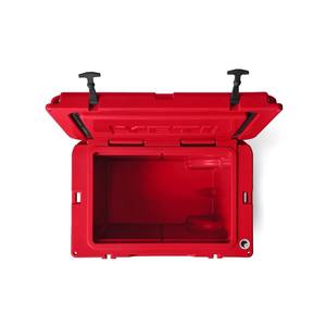 Nevera Aislada con Ruedas de 48QT – Caja de Hielo Resistente e Impermeable con Asa (Rojo Rescate) - Product Image 4