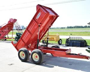 Semi-remorque benne basculante hydraulique pour tracteur agricole, moteur de basculement arrière, garantie 3 ans - Multifonctionnelle et durable pour - Product Image 4