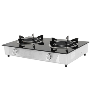 Fabricant professionnel d'ameublement pour la maison, cuisinière à gaz double brûleur, cuisinière à gaz infrarouge rouge, cuisinière à gaz 2 brûleurs - Product Image 4