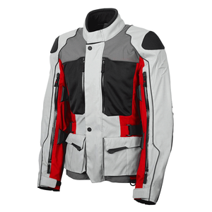 แจ็กเก็ตมอเตอร์ไซค์สำหรับผู้ชายกันลมสีดำ & Hi-viz เสื้อแจ็คเก็ตขี่มอเตอร์ไซค์ - Product Image 3