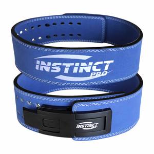 Cinturón de Levantamiento de Pesas de Cuero Unisex, Diseño Personalizado OEM, Grueso, con Cierre de Hebilla, Ligero y Resistente al Desgaste, para Gimnasio y Fisicoculturismo - Product Image 1