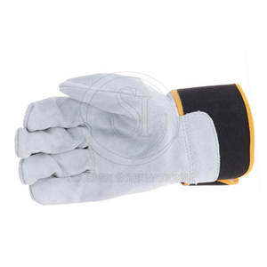Gants de travail de marque privée Gants de travail en matériaux durables Gants de travail avec logo personnalisé - Product Image 5