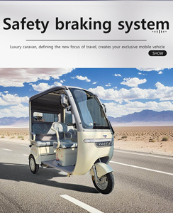 รถสามล้อไฟฟ้าคุณภาพสูง ปี 2026 รถสามล้อโดยสารแบบเปิดประทุน คุณภาพชั้นนำ - Product Image 5