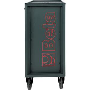 Armoire à outils roulante à 5 tiroirs orange, 29,14 po de large, 38,15 po de haut, qualité industrielle, modèle OEM personnalisable #   RSC24/5-O pour outils à main - Product Image 1