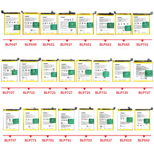 แบตเตอรี่ลิเธียม BLP701 3765มิลลิแอมป์ชั่วโมงสำหรับ <span class=keywords><strong>OPPO</strong></span> Reno รุ่นมาตรฐาน/K3 realme <span class=keywords><strong>X</strong></span> - Product Image 5