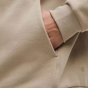 Venta al por mayor de ropa lisa en blanco 350 gramos de gran tamaño pulóver hombres peso pesado Sudadera con capucha de gran tamaño (bolsillo lateral) pulóver sudaderas con capucha - Product Image 3