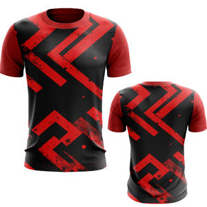 300 Gsm coton lourd plaine col rond t-shirts surdimensionnés personnalisés pour hommes High Street Style fabriqué au Pakistan - Product Image 5