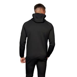 Vente en gros de vêtements de sport unisexe sur mesure Ensemble de sweat à capuche en éponge français pour hommes Survêtement imprimé Skinny Fit Maternité Survêtements - Product Image 2