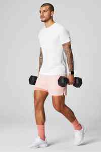 ชุดกีฬาผู้ชายคุณภาพสูงแบบสั่งทำพิเศษ 2 in 1 กางเกงวิ่งผ้าตาข่ายระบายอากาศ ไซส์ใหญ่ กางเกงกีฬาผู้ชายมีกระเป๋า - Product Image 5