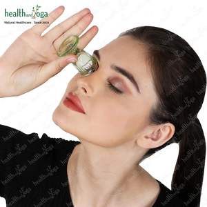 Healthandyoga ถ้วยล้างตาแก้วสีเขียวถนอมสายตา1ชิ้นอุปกรณ์ดูแลดวงตาที่ดูหรูหราส่งตรงจากโรงงานอินเดีย - Product Image 2