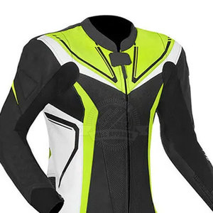 Trajes de moto de cuero de alta calidad, el mejor diseño, ropa deportiva ligera y transpirable para carreras de motos - Product Image 5