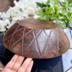 Cuenco de madera moderno de mediados de siglo para ensaladas o frutas, regalo de inauguración de la casa para la familia, ensaladera hecha a mano, regalo - Product Image 6