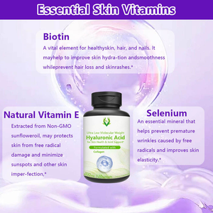 Gélules de collagène marin personnalisées : Améliore le teint, réduit les rides, supplément d'acide hyaluronique - Product Image 5