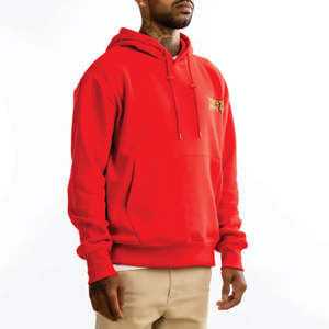 Sweat à capuche de qualité en coton épais pour hommes pull-over de luxe surdimensionné impression bouffante sweats à capuche de luxe personnalisés pour l'hiver vente en gros - Product Image 4