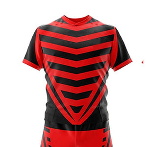 Ensembles d'uniformes de rugby professionnels maillots d'équipe personnalisés Shorts OEM fournisseur de vêtements de sport en gros de haute qualité durable et écologique - Product Image 4