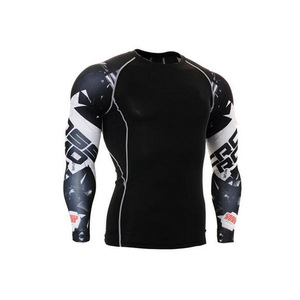 Camiseta Deportiva Personalizada 2025 OEM de Verano para Hombre, Transpirable, de Poliéster y Elastano, Anti-UV, Ecológica, de Manga Larga - Product Image 2