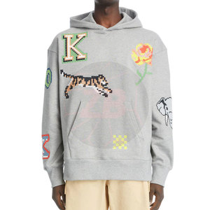 Sudaderas con capucha bordadas para hombre de etiqueta privada Nueva llegada Colección de invierno Venta caliente con MOQ bajo directamente de New Stock - Product Image 1