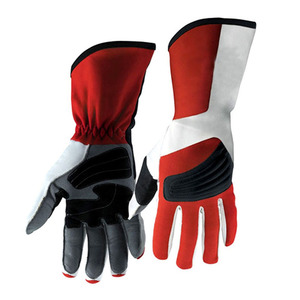 Custom Full Finger Racing Gloves Breathable Polyester Cotton Car Kart Driving Gloves Lightweight Sports Grip Unisex OEM - Product Image 4