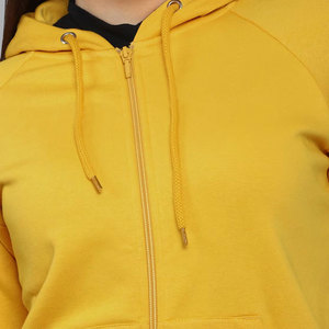 Vêtements d'hiver pour femmes à la mode, respirants et confortables, sweat à capuche avec fermeture éclair, col à capuche, prix bas - Product Image 1