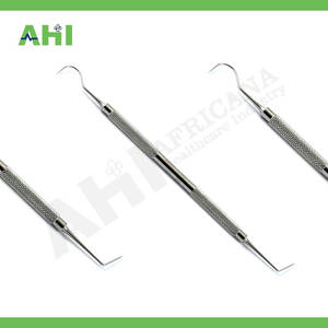 Sonde dentaire en acier inoxydable, instrument manuel, certifié CE, outil d'examen professionnel pour dentiste, classe I, garantie 1 an - Product Image 5