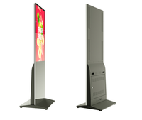 Kiosque à écran tactile de 43 pouces Affichage numérique HD super mince Android Écran LCD pour magasin de détail d'intérieur pour centre commercial