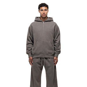 Sudadera con Capucha y Cremallera de Forro Polar Personalizada al por Mayor con Logotipo Personalizado, Ropa Casual Moderna, Ropa Deportiva Informal - Product Image 1