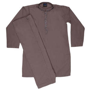 Traje Shalwar Qameez para Niños - Gris - Product Image 1