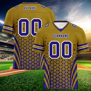 Camisetas de rugby personalizadas para hombre, talla grande, tela sublimada transpirable, Impresión de logotipo, ropa deportiva, camiseta de equipo, fábrica al por mayor - Product Image 6