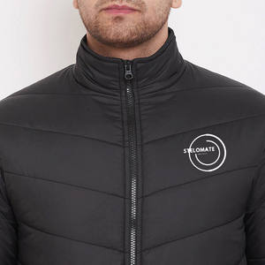 Chaquetas Acolchadas de Lana y Poliéster Estilo Personalizado, Precio al por Mayor, Mangas Largas, Chaquetas Acolchadas para Hombre - Product Image 5