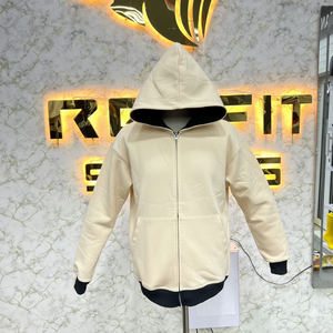 Sudadera con Capucha Negra con Cierre, Logotipo Privado de Alta Calidad, la Más Demandada del 2026, Fabricada en Fábrica, Precio Económico, Sudadera con Capucha para Hombre - Product Image 5